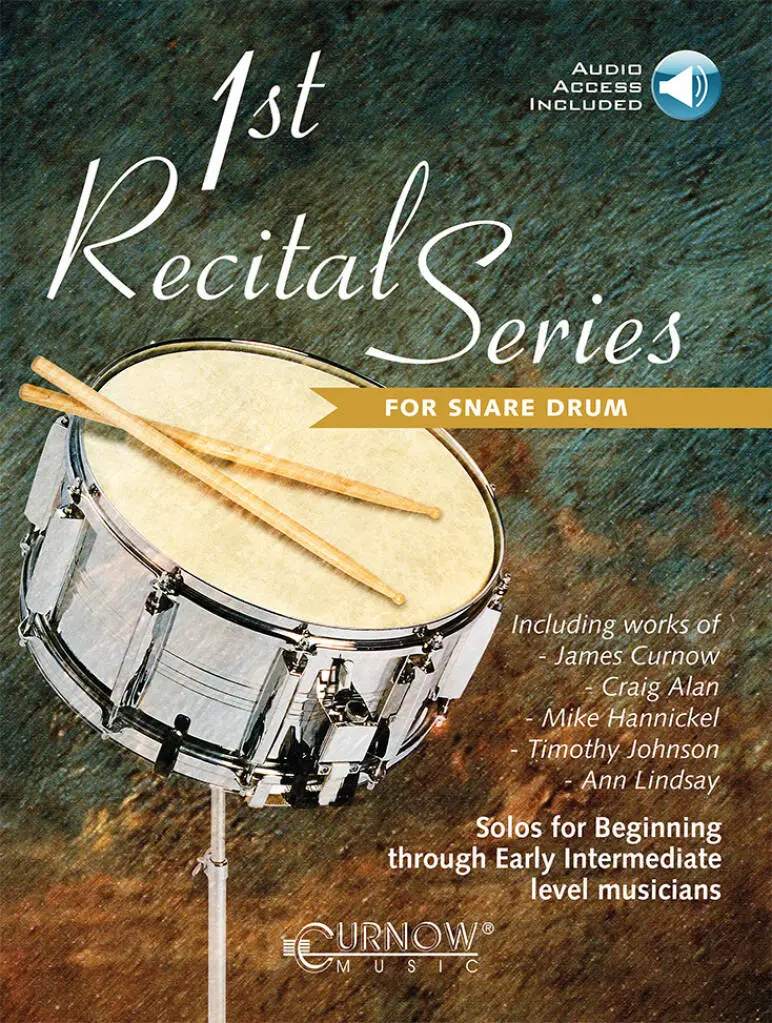 1st Recital Series for Snare Drum | recueil
