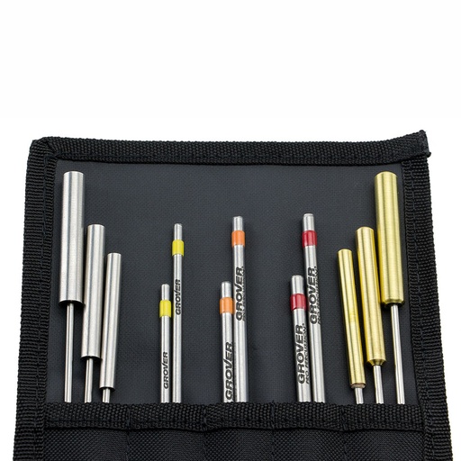 [GROV-TBSD-RJ-Set12] Pack Super Deluxe de 12 Triangle Beaters GROVER