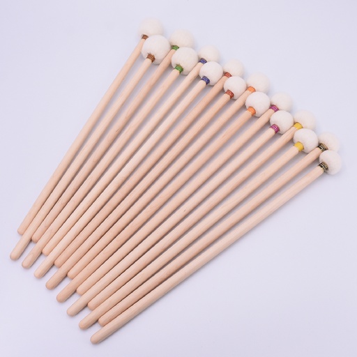 [TEL] Timpani Mallets Complete Classic Series - 8 pairs – Wood